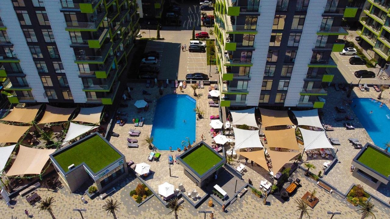 Paradise Sea View 2Bd Apt Spa N Pools Beach Resort Navodari Exterior photo